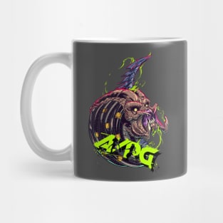 Impaled Predator (with splatter logo) Mug